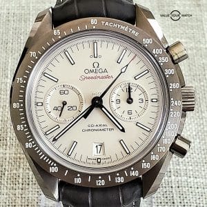 Omega Speedmaster Moonwatch Grey Side of the Moon Box and Papers Included