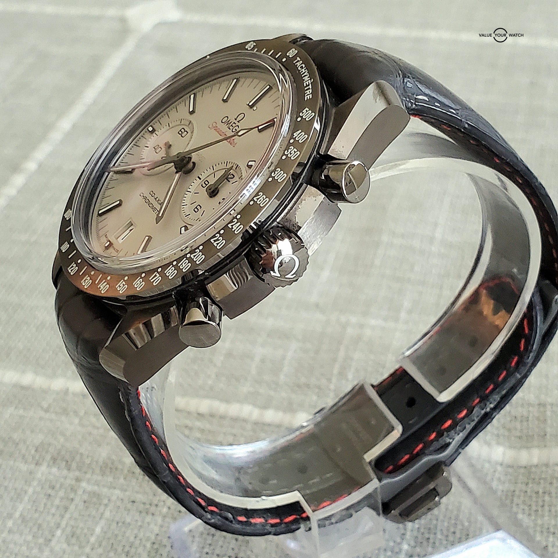 Omega Speedmaster Moonwatch Grey Side of the Moon Box and Papers Included - Image 4