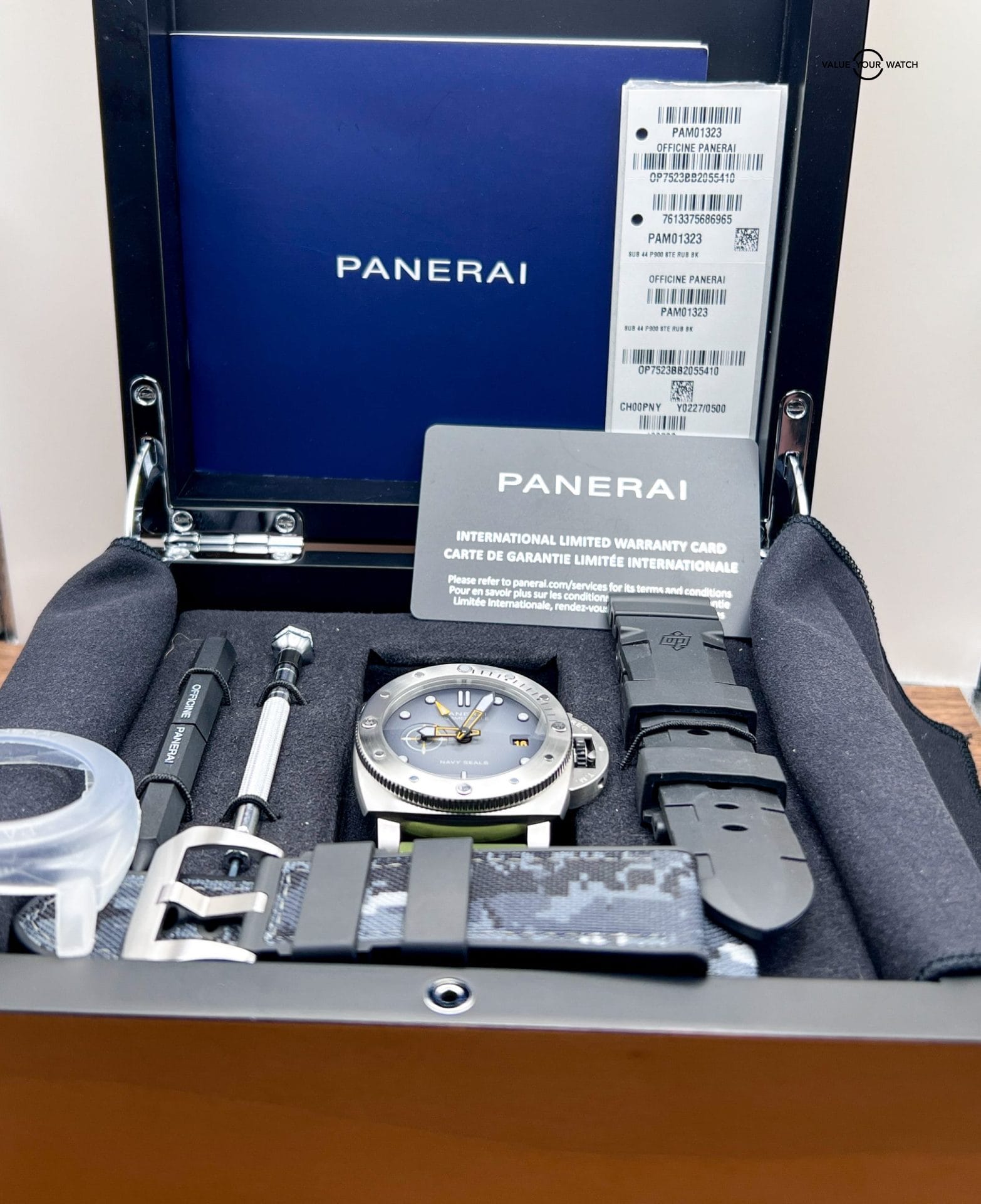 Panerai PAM01323 Navy Seal GMT Value Your Watch