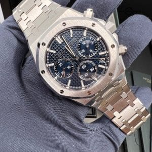 2022 Blue Dial 50th Anniversary Audemars Piguet Royal Oak Flyback Chronograph