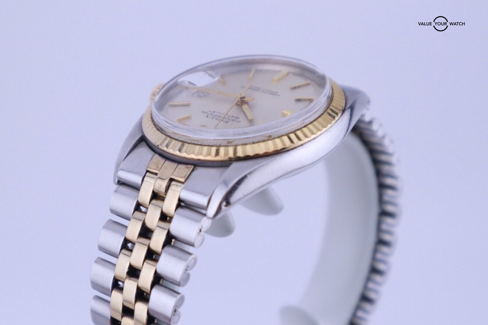 1972 Rolex Datejust 36 1601 — 18kt Gold X Steel - Image 2