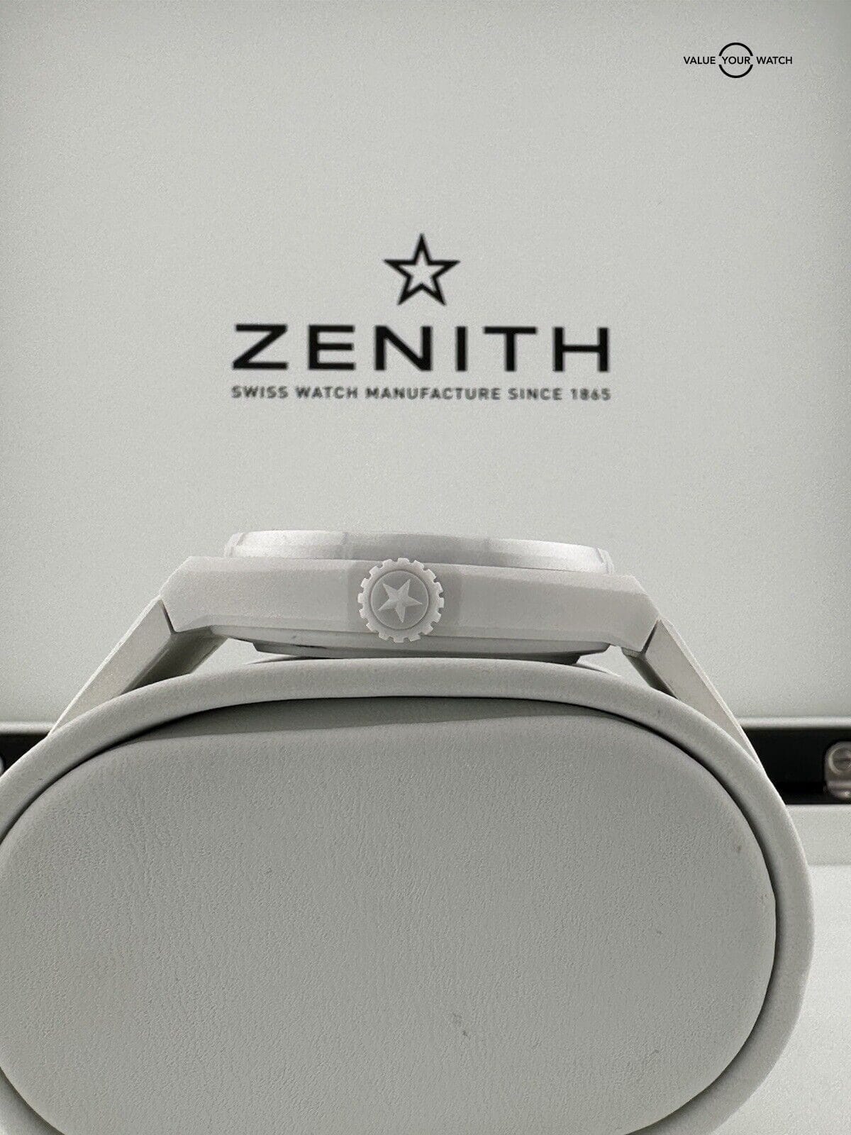 Discontinued ZENITH Defy Classic Skeleton 49.9002.670/01R792 White Ceramic - Image 13