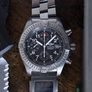 Breitling Avenger 44 Titanium Chronograph x UTC Co-Pilot E13360 x E80172