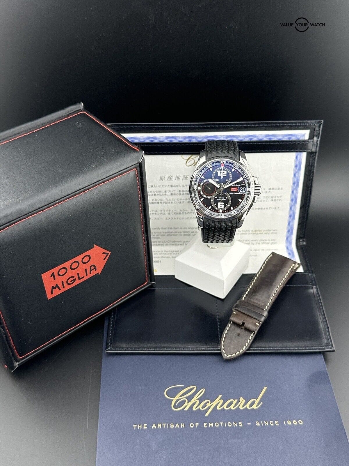 Chopard Mille Miglia GT XL Chronograph Ref. 168459 - Complete Set - Image 6