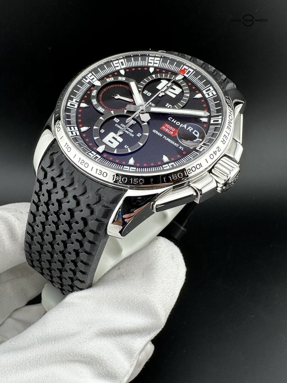 Chopard Mille Miglia GT XL Chronograph Ref. 168459 - Complete Set - Image 11