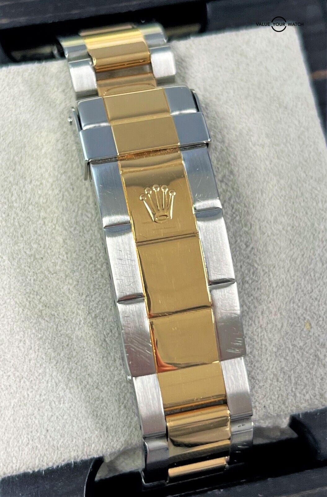 Rolex Submariner Date 16613 Blue Dial 18K Yellow Gold & SS B&P Serviced! - Image 8