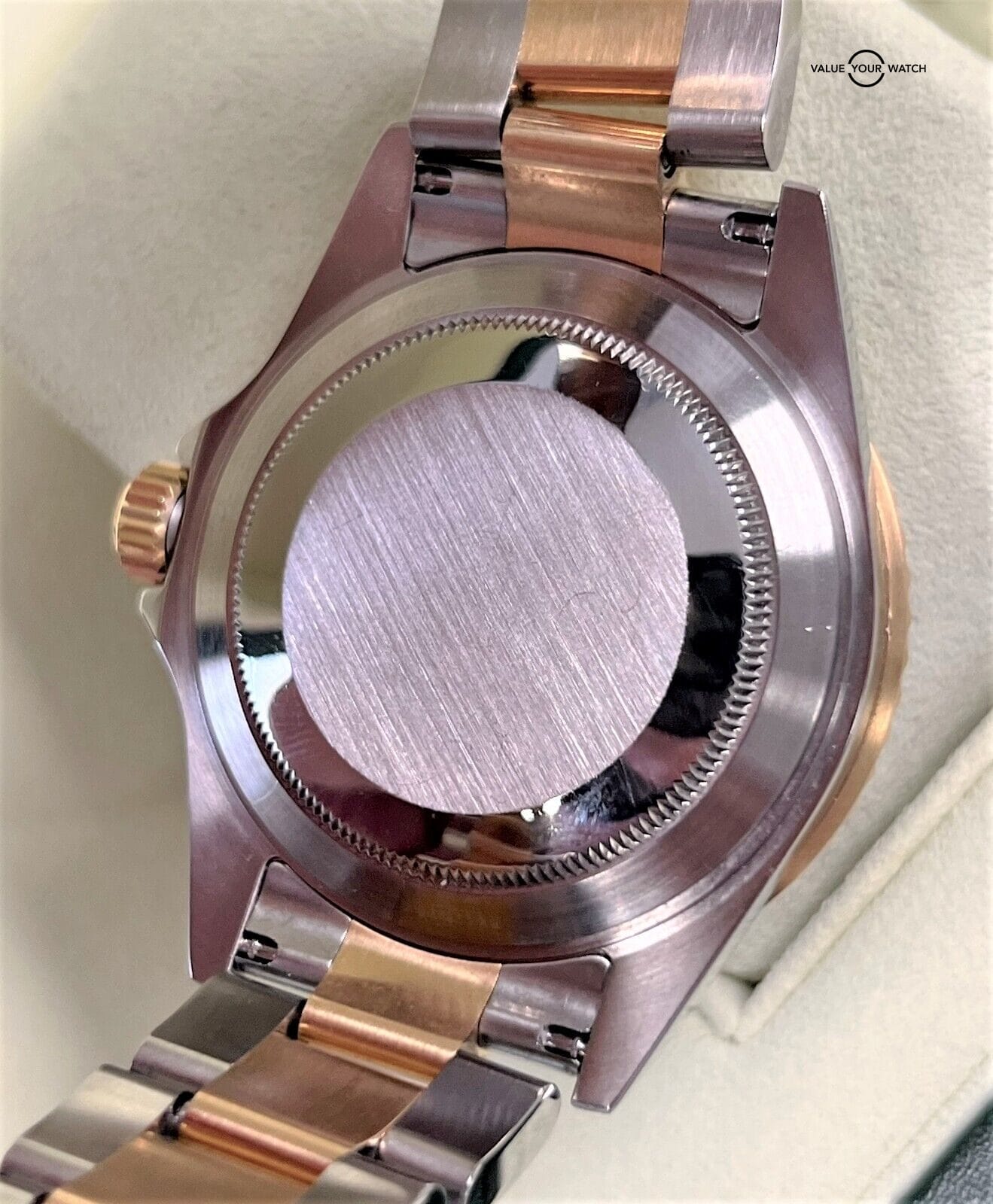 Rolex Submariner Date 16613 Blue Dial 18K Yellow Gold & SS B&P Serviced! - Image 12