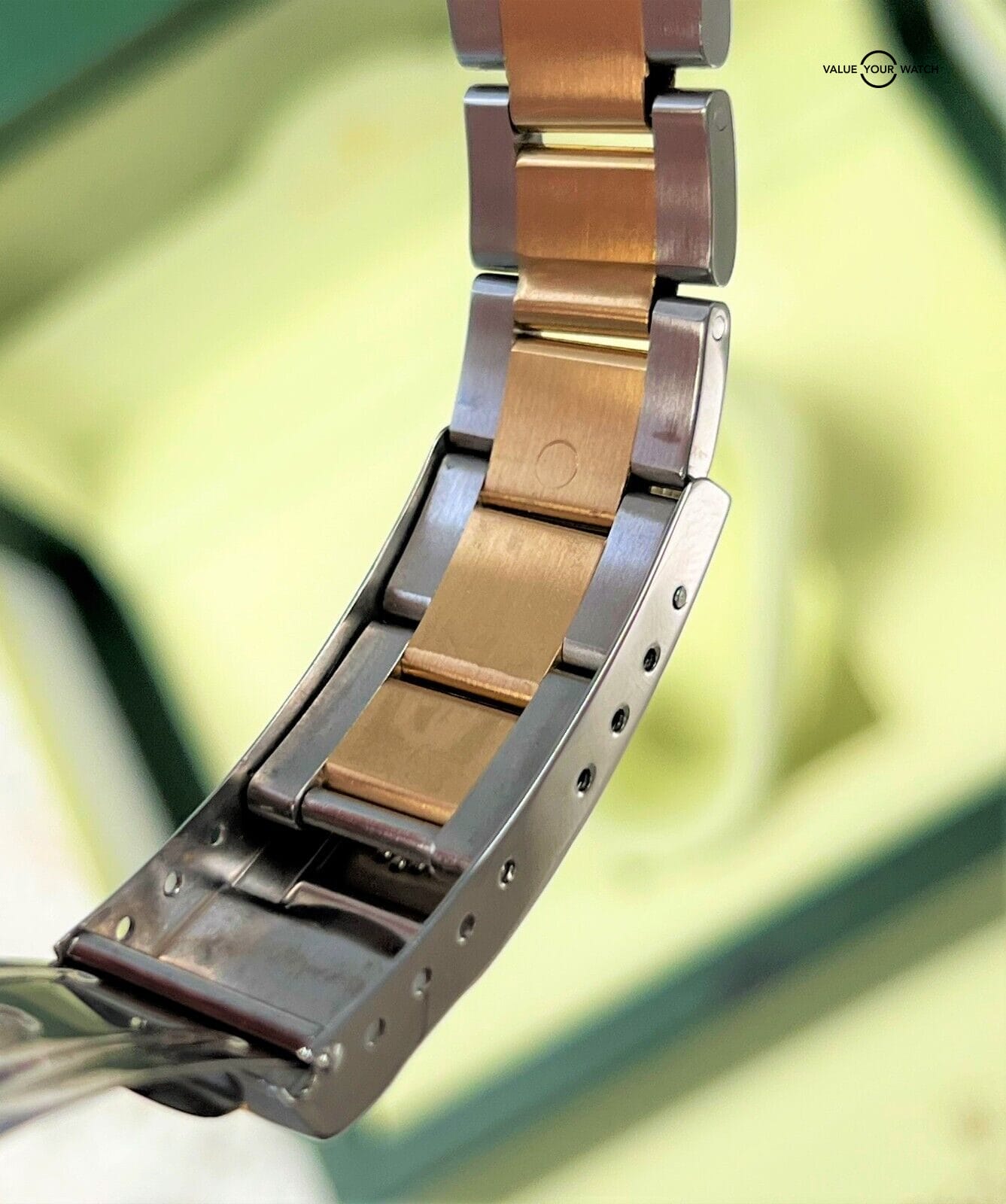 Rolex Submariner Date 16613 Blue Dial 18K Yellow Gold & SS B&P Serviced! - Image 16