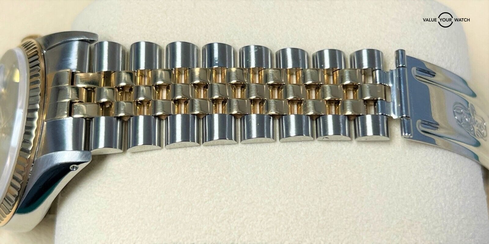 Rolex Datejust 36mm 16233 Blue Dial 18K Yellow Gold & Stainless-Steel BOX/PAPERS - Image 6