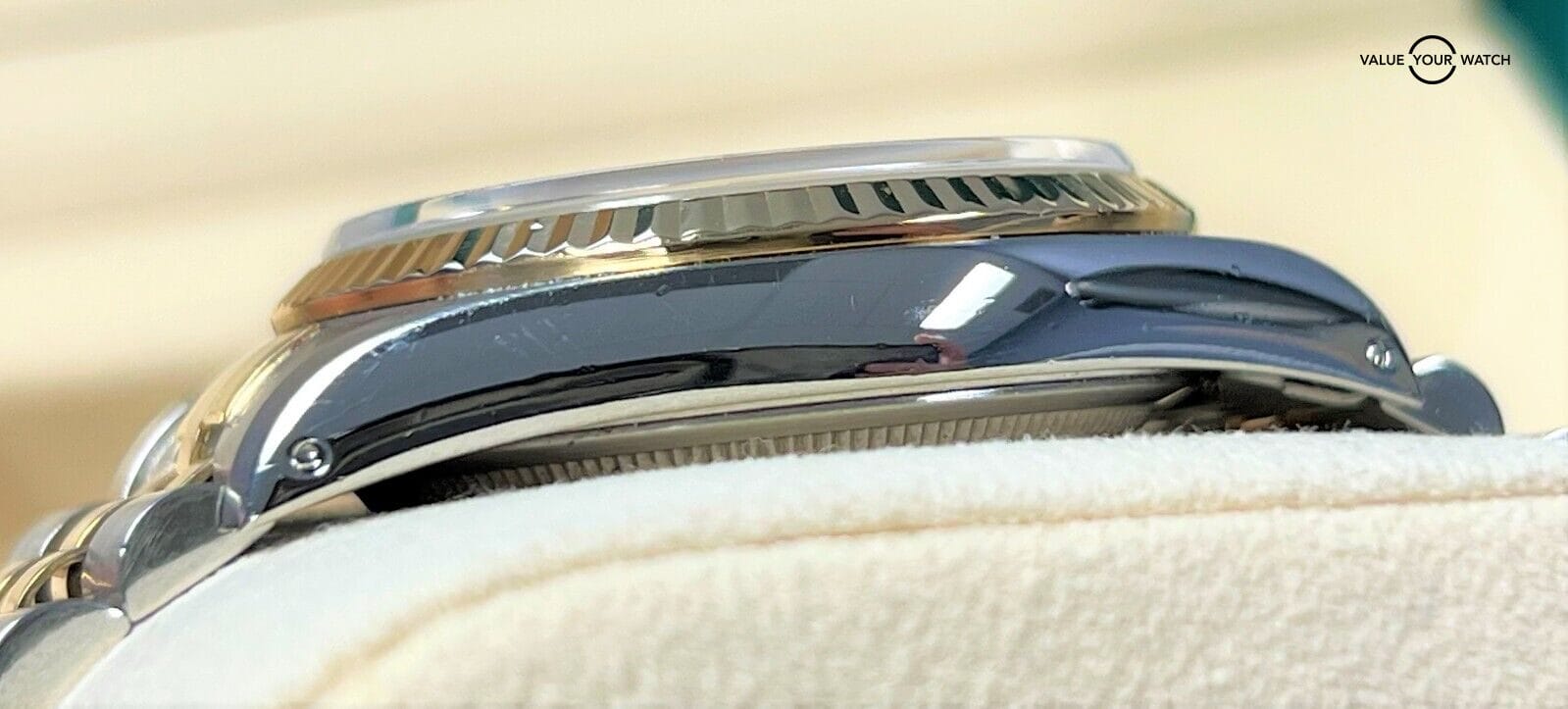Rolex Datejust 36mm 16233 Blue Dial 18K Yellow Gold & Stainless-Steel BOX/PAPERS - Image 14