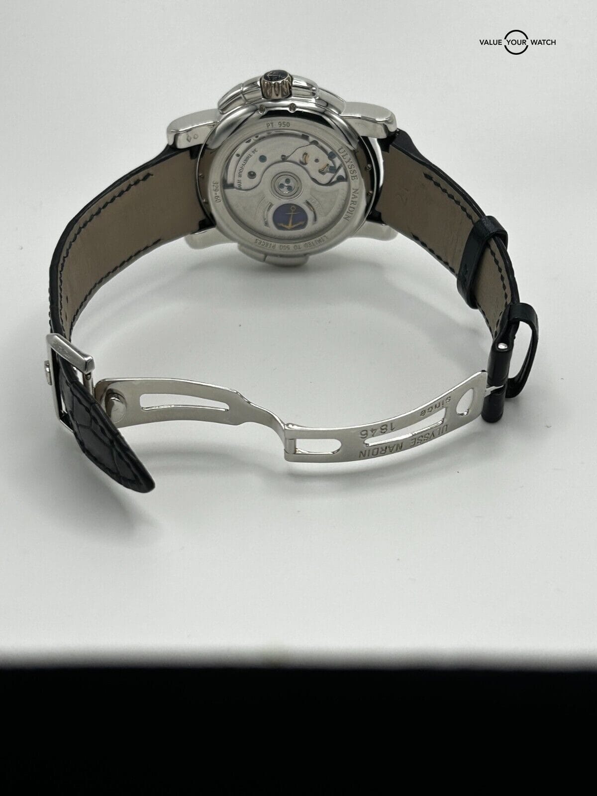 Ulysse Nardin GMT± Perpetual Calendar 329-60 Platinum 42mm Full Set LNIB - Image 2