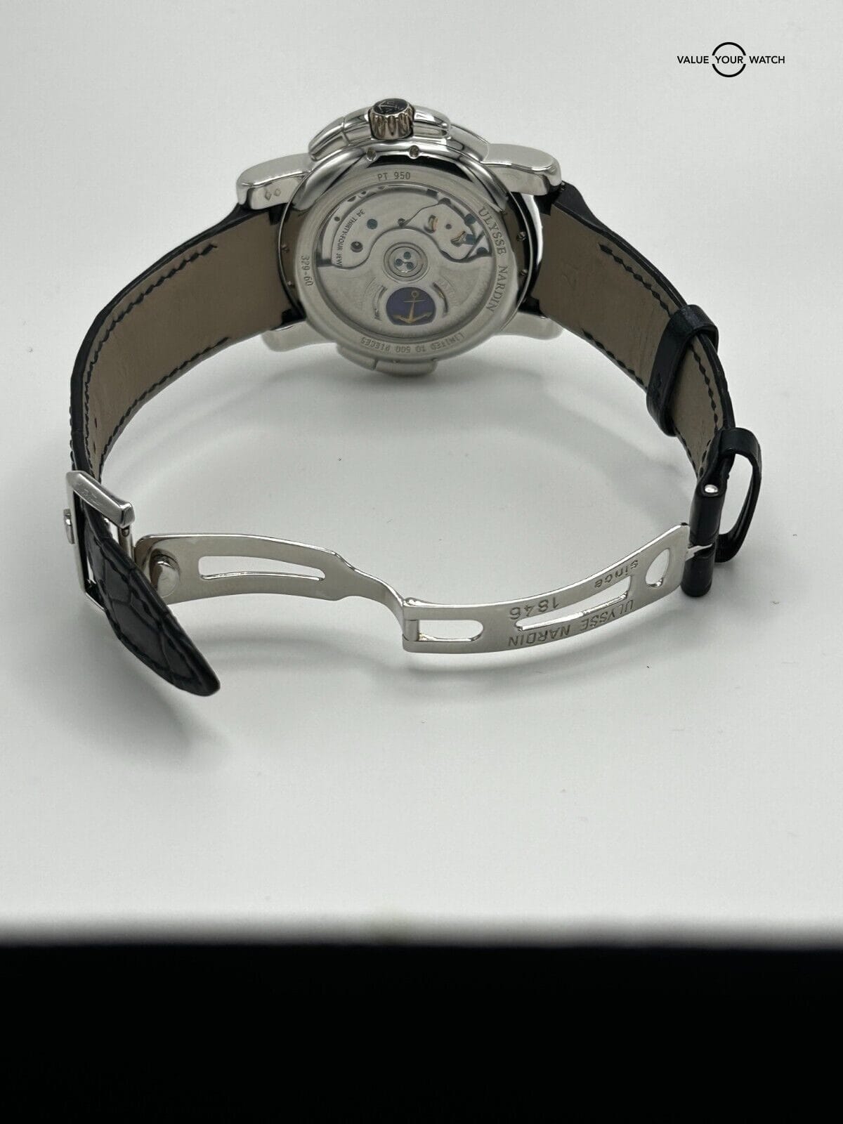 Ulysse Nardin GMT± Perpetual Calendar 329-60 Platinum 42mm Full Set LNIB - Image 3