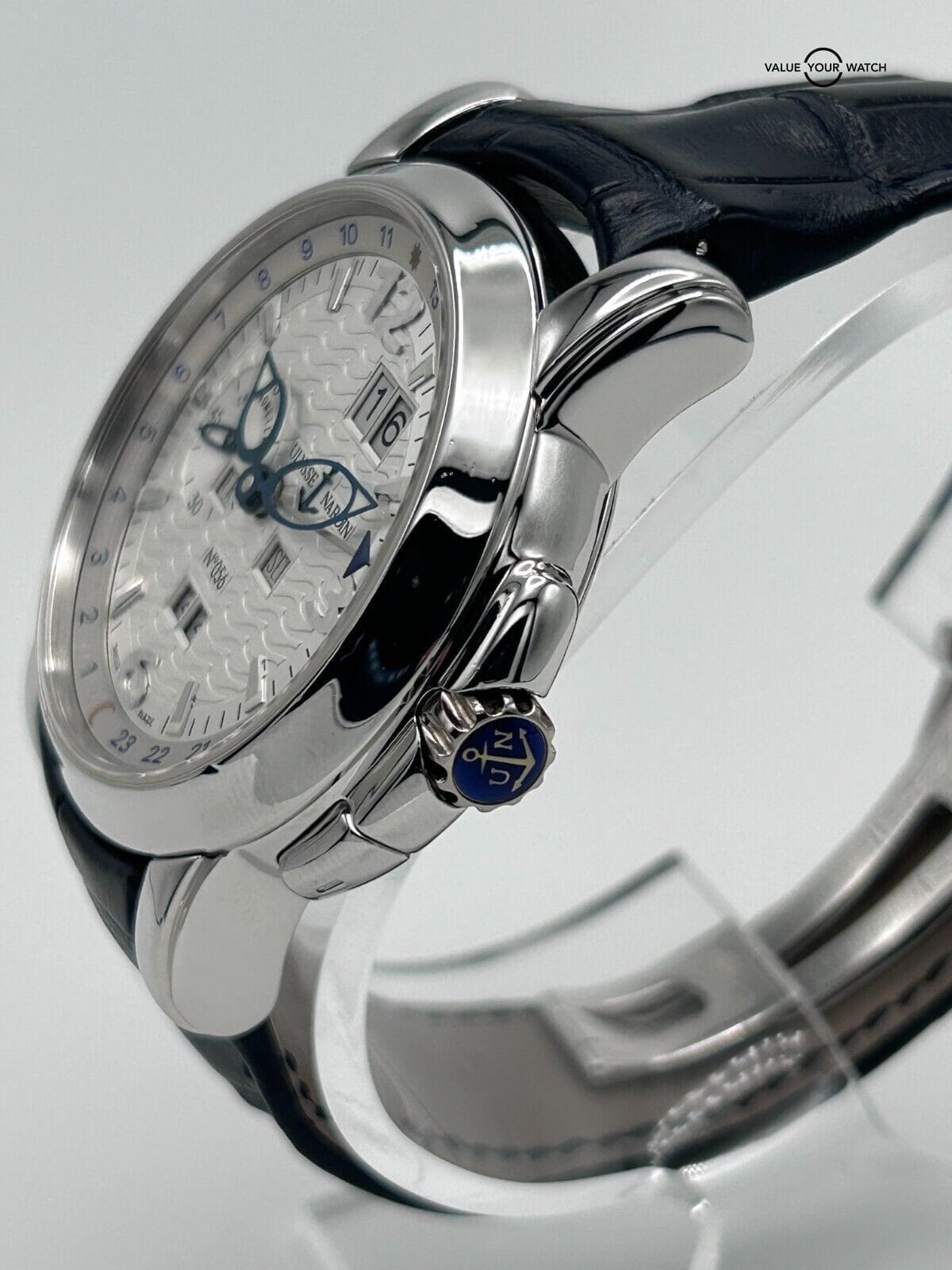 Ulysse Nardin GMT± Perpetual Calendar 329-60 Platinum 42mm Full Set LNIB - Image 7