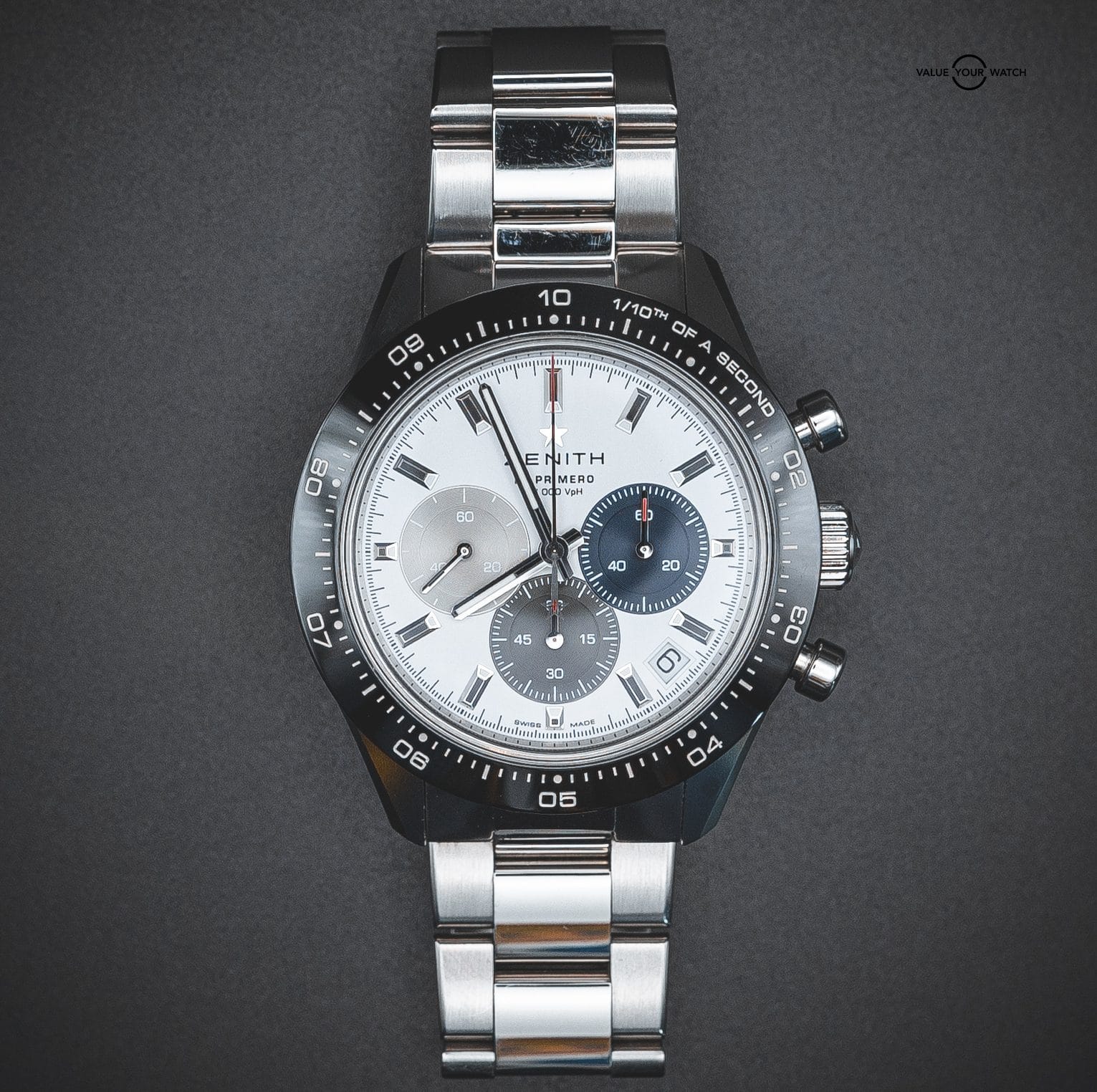 Zenith El Primero Chronomaster Sport White Dial "Panda" - 03.3100.3600/69.M3100 - FULL SET - Image 3