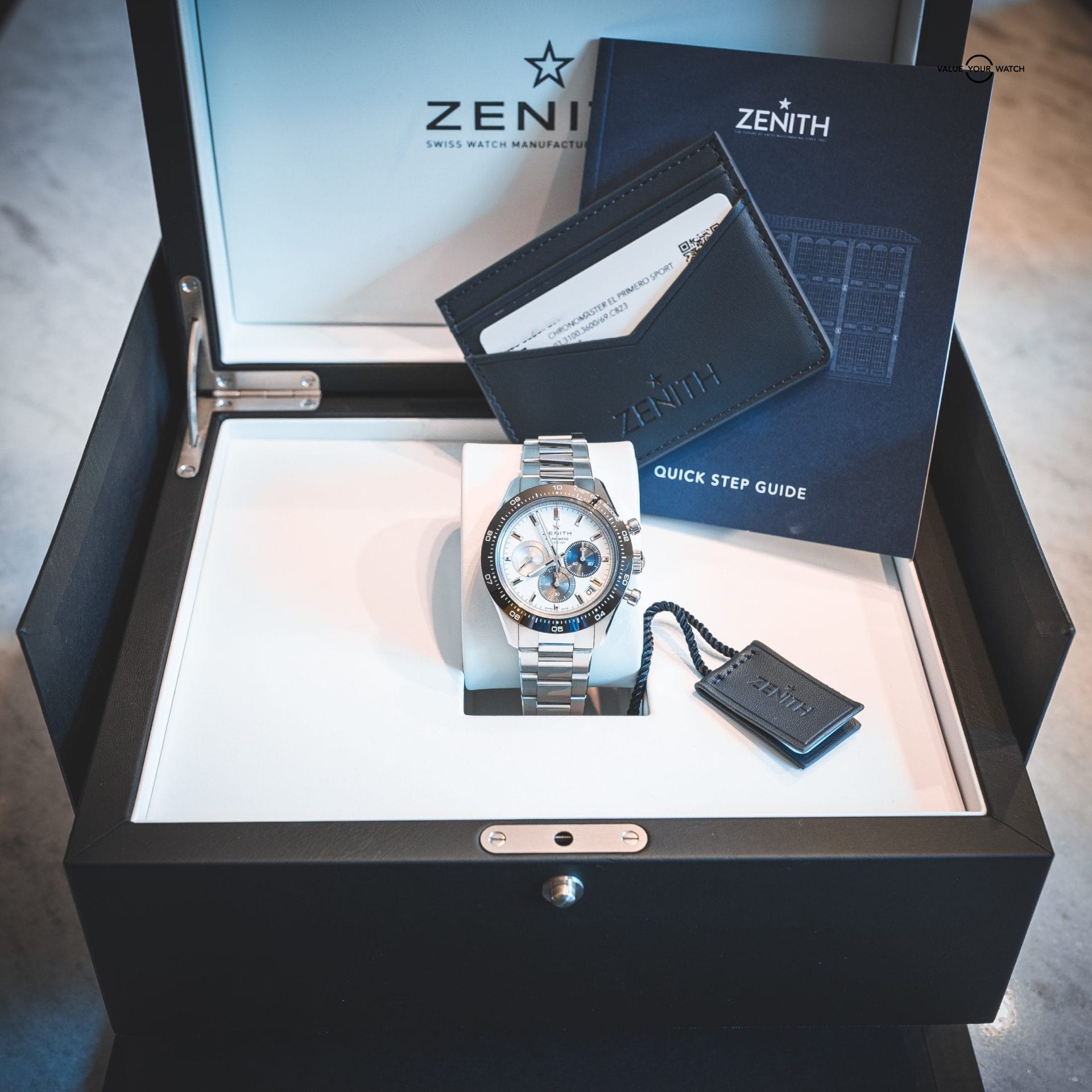 Zenith El Primero Chronomaster Sport White Dial "Panda" - 03.3100.3600/69.M3100 - FULL SET - Image 9