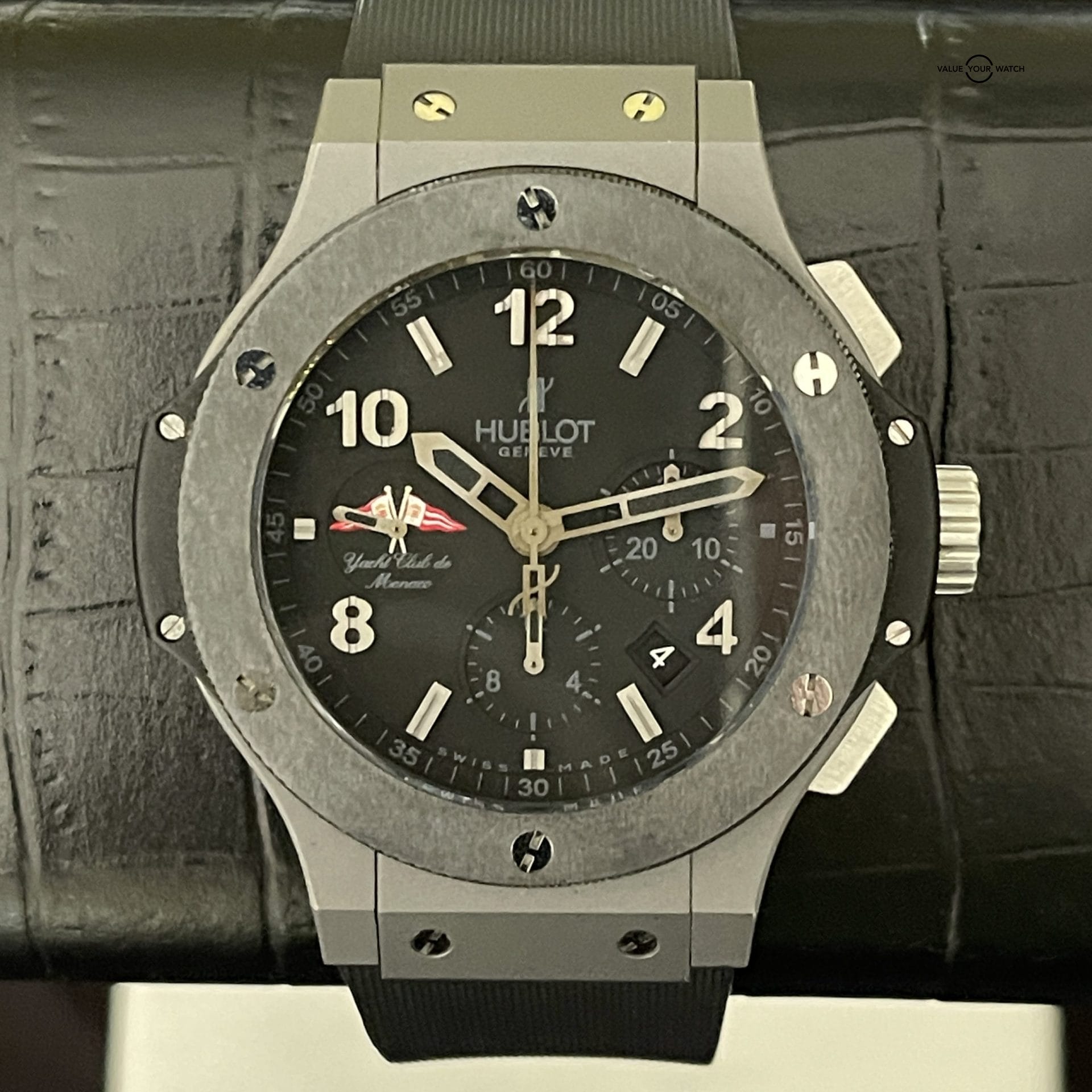 Hublot Big Bang Monaco Yacht Club Chronograph Automatic 44mm Black Dial Ceramic Bezel 301.AN.130.RX.YCM07 BOX/PAPER