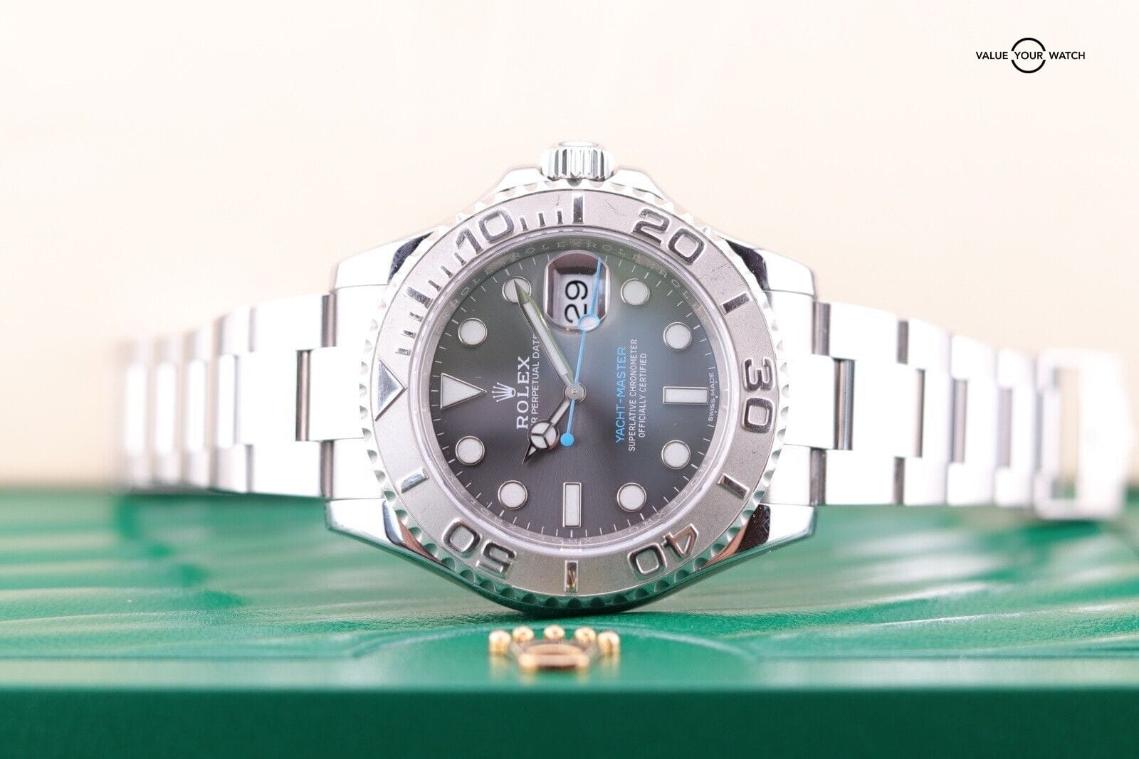 Rolex Yacht-Master 116622 40mm Rhodium Dial Steel X Platinum 2018 B&P - Image 3