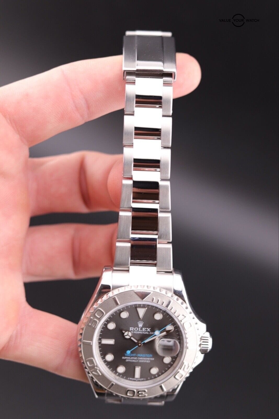Rolex Yacht-Master 116622 40mm Rhodium Dial Steel X Platinum 2018 B&P - Image 8