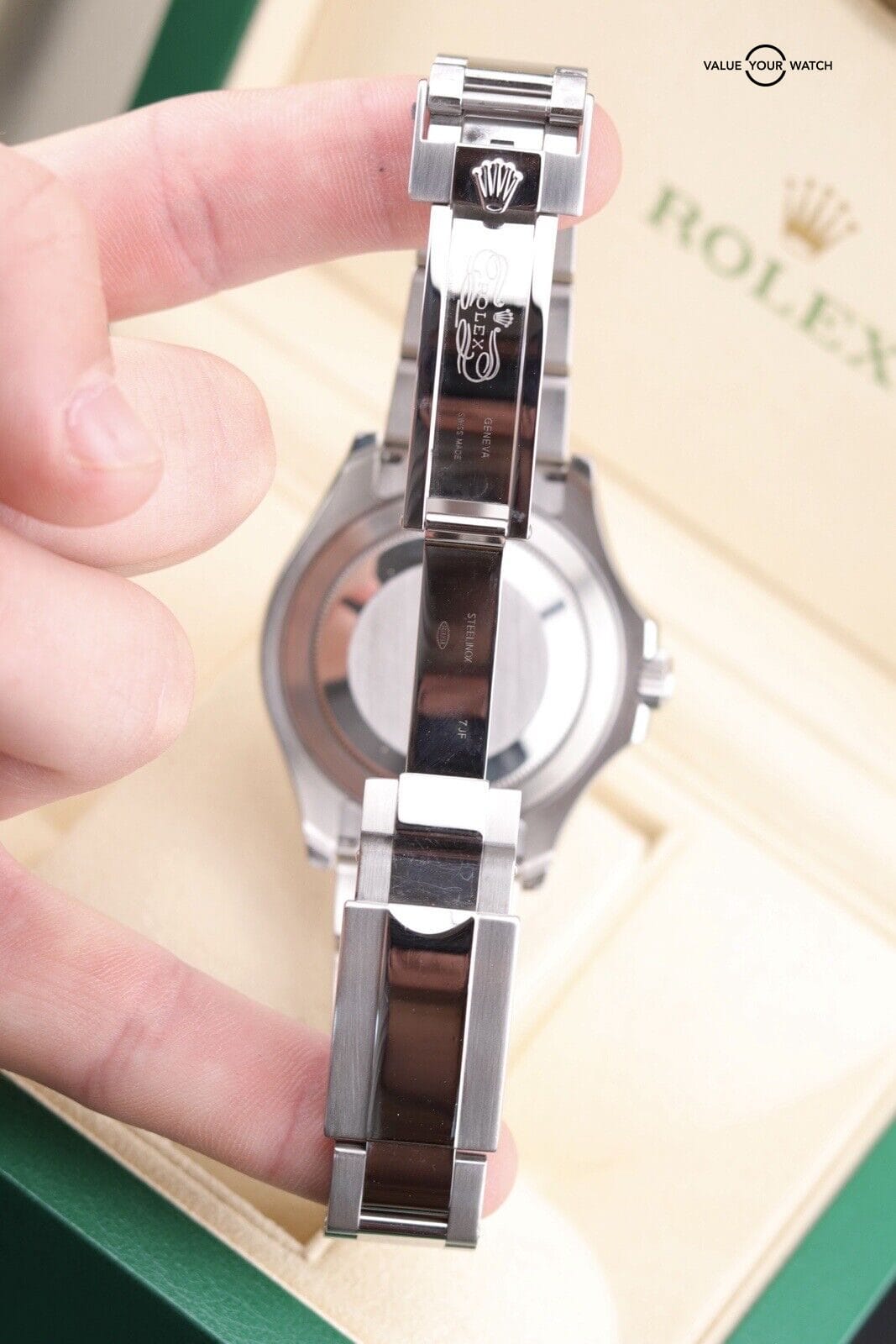 Rolex Yacht-Master 116622 40mm Rhodium Dial Steel X Platinum 2018 B&P - Image 14