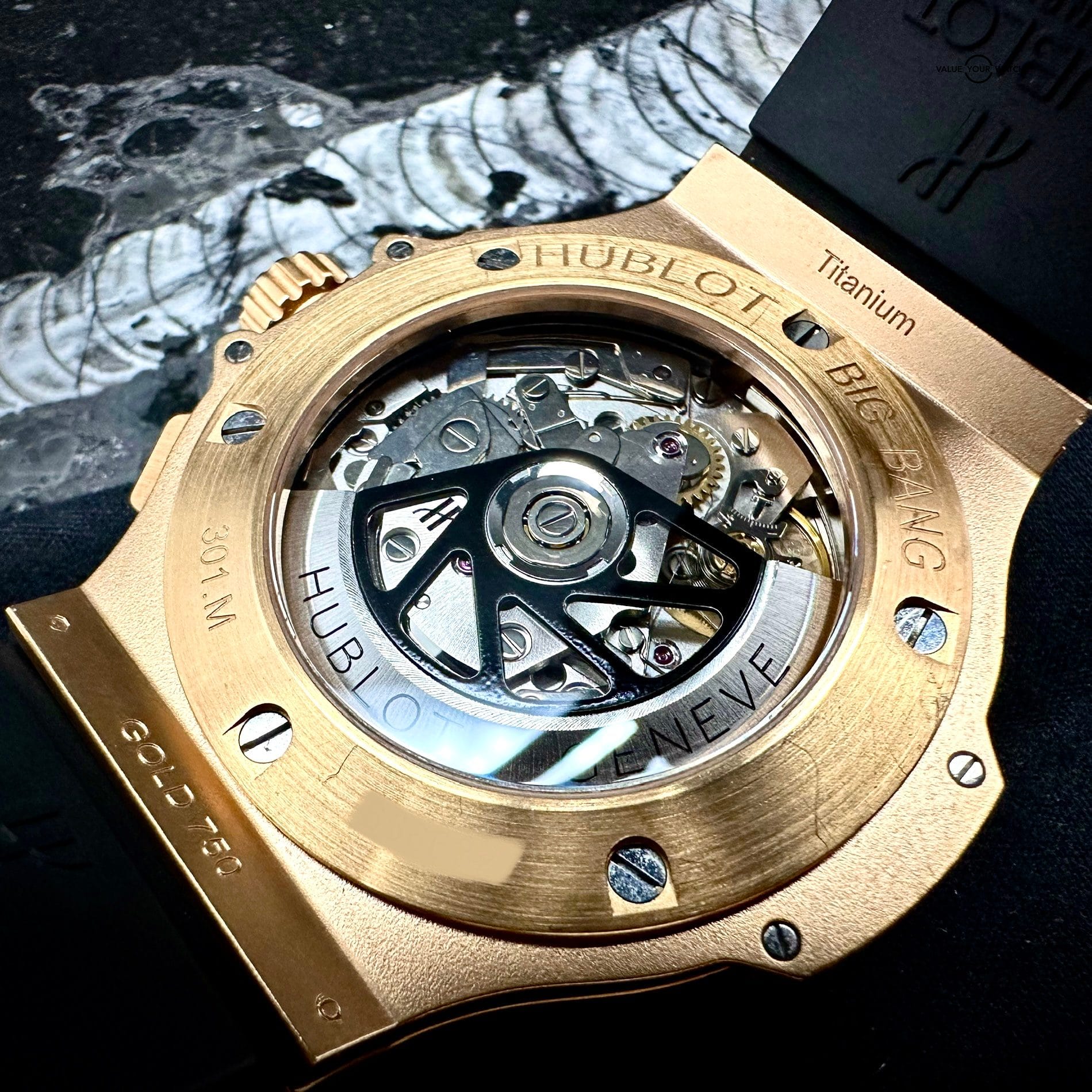 Hublot Big Bang Rose Gold 301.PI.500.RX Watch at 1stDibs