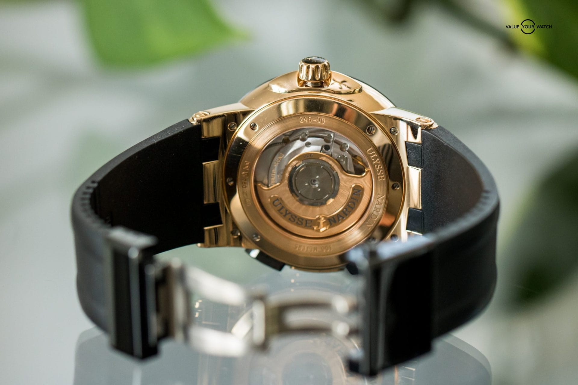 Rose Gold Ulysse Nardin Executive Dual Time 43mm - Image 9