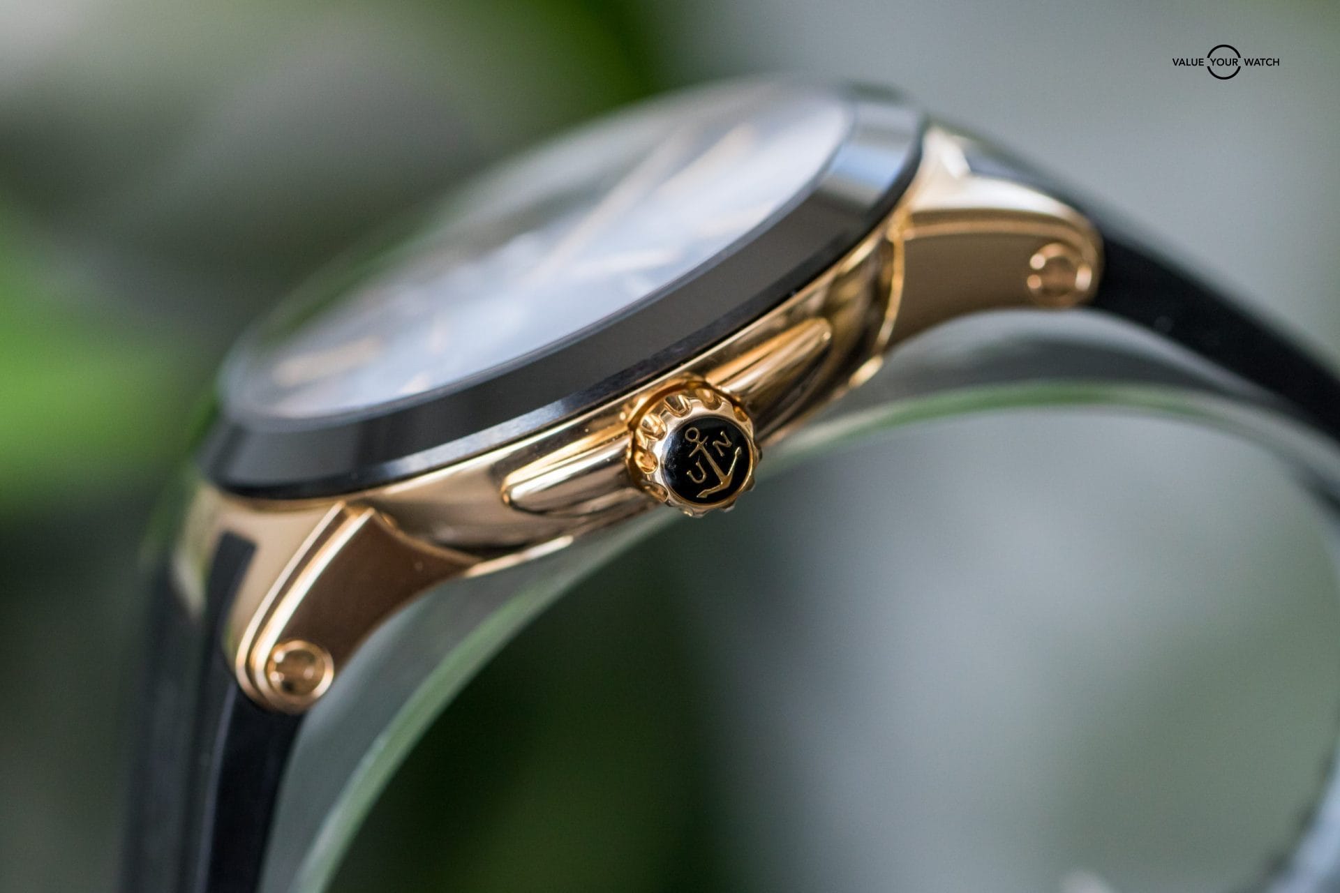 Rose Gold Ulysse Nardin Executive Dual Time 43mm