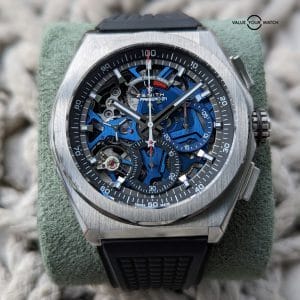 Zenith Defy El Primero 21 Titanium Blue 44mm Fully Serviced B+P