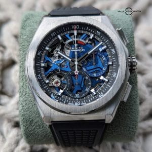 Zenith Defy El Primero 21 Titanium Blue 44mm Fully Serviced B+P