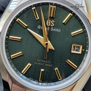 GRAND SEIKO SUMMER “RIKKA” GREEN DIAL HERITAGE COLLECTION SBGH271 MINT CONDITION FULL SET