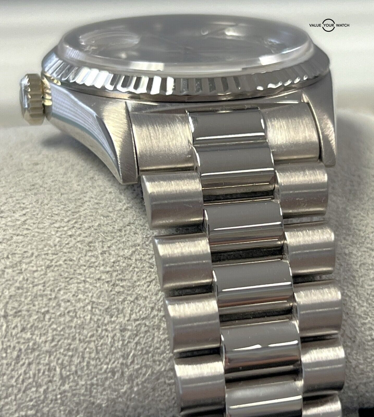 Rolex Day Date President 18239 Rhodium Myriad Dial 18K White Gold BOX/PAPERS! - Image 16