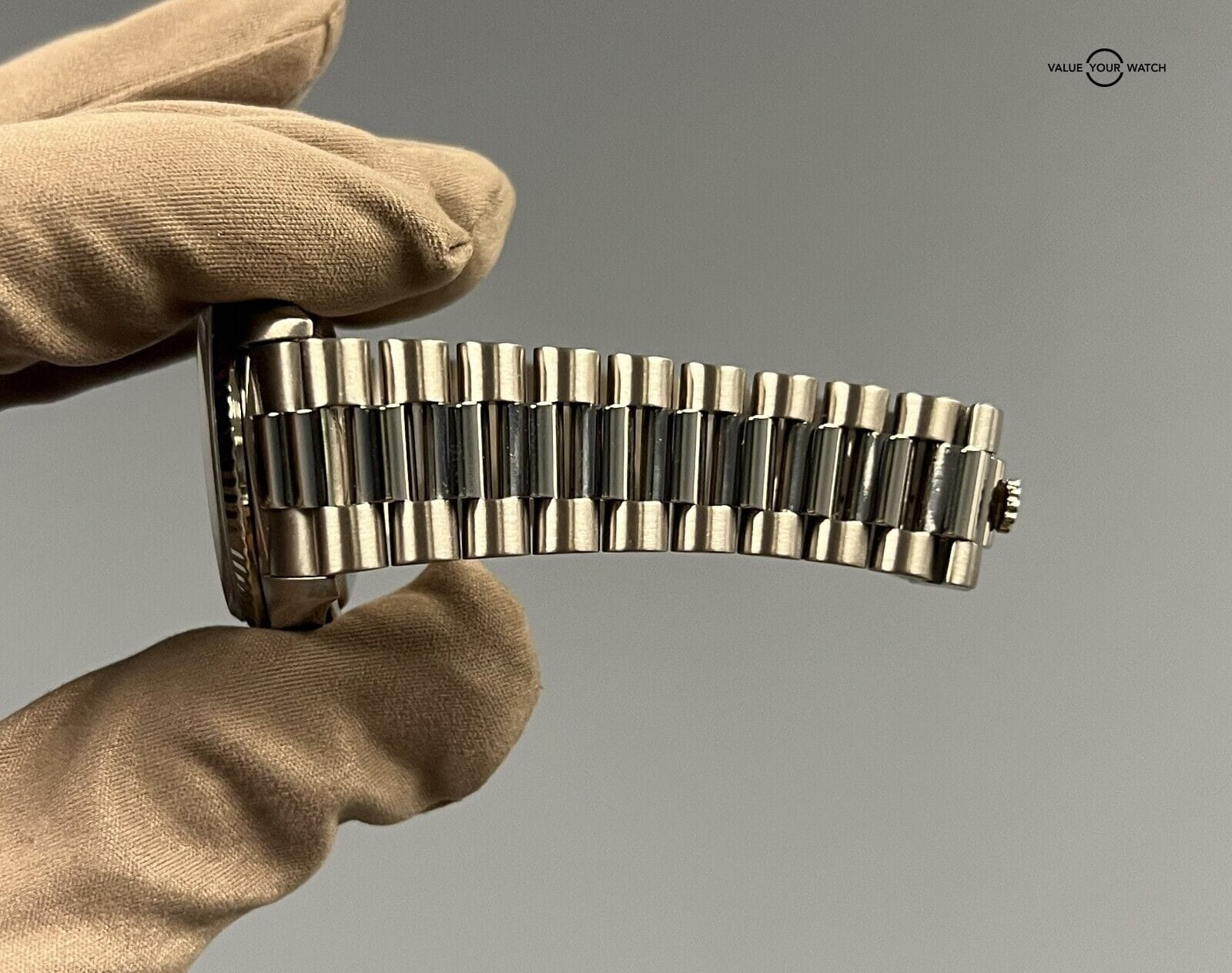 Rolex Day Date President 18239 Rhodium Myriad Dial 18K White Gold BOX/PAPERS! - Image 18