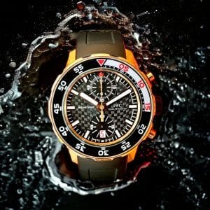 IWC Aquatimer Rose Gold Chronograph Automatic on Rubber Strap 44mm (IW376905)