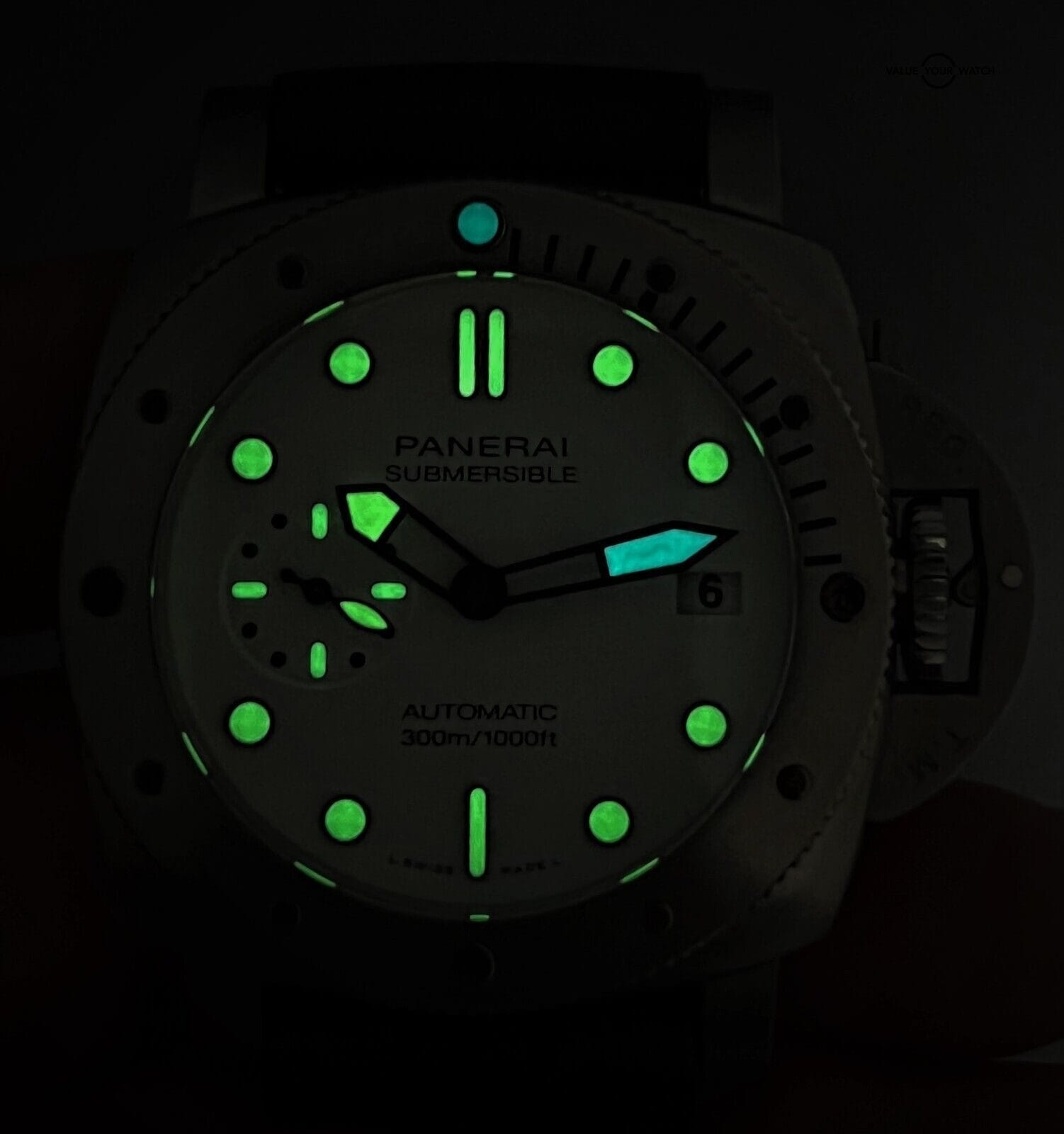 Panerai Luminor Submersible 42mm Bianco Stainless Steel Pam01223 BOXES/PAPERS! - Image 12