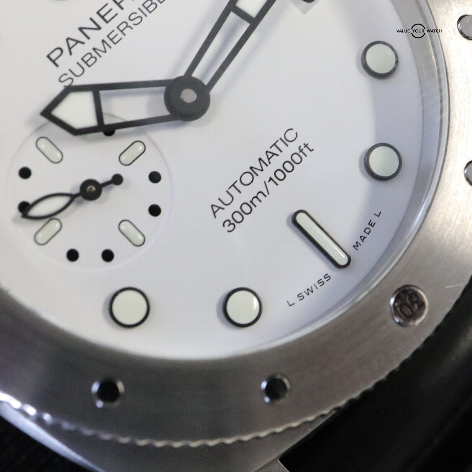 Panerai Luminor Submersible 42mm Bianco Stainless Steel Pam01223 BOXES/PAPERS! - Image 15