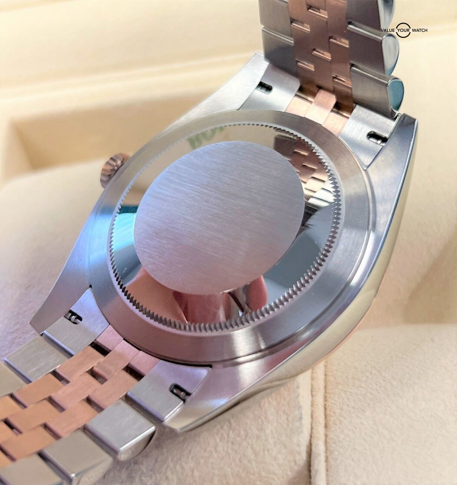 Rolex Datejust 41mm 18K Rose Gold & SS Sundust Dial Jubilee 126331 BOXES/PAPERS! - Image 8