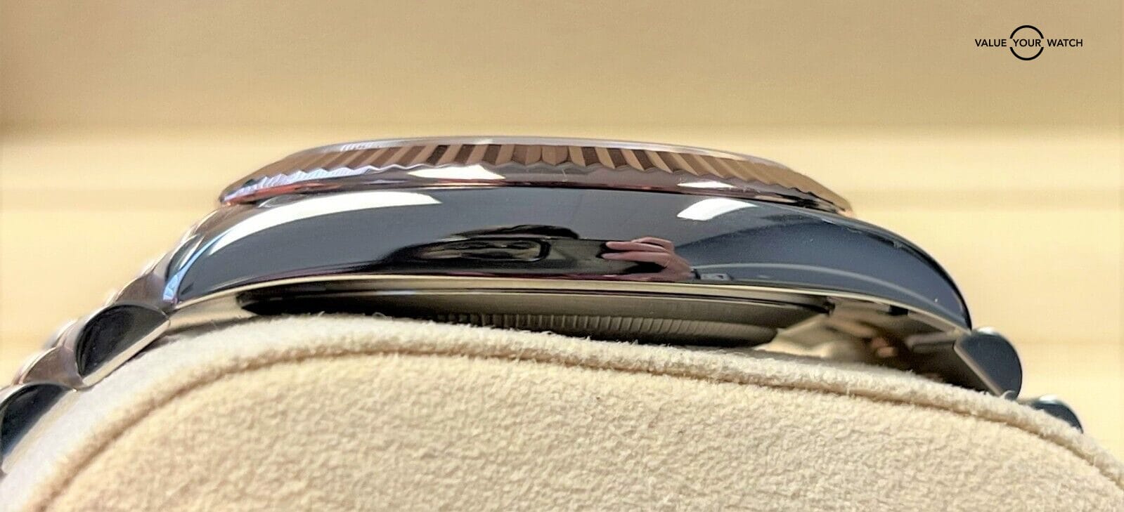 Rolex Datejust 41mm 18K Rose Gold & SS Sundust Dial Jubilee 126331 BOXES/PAPERS! - Image 11