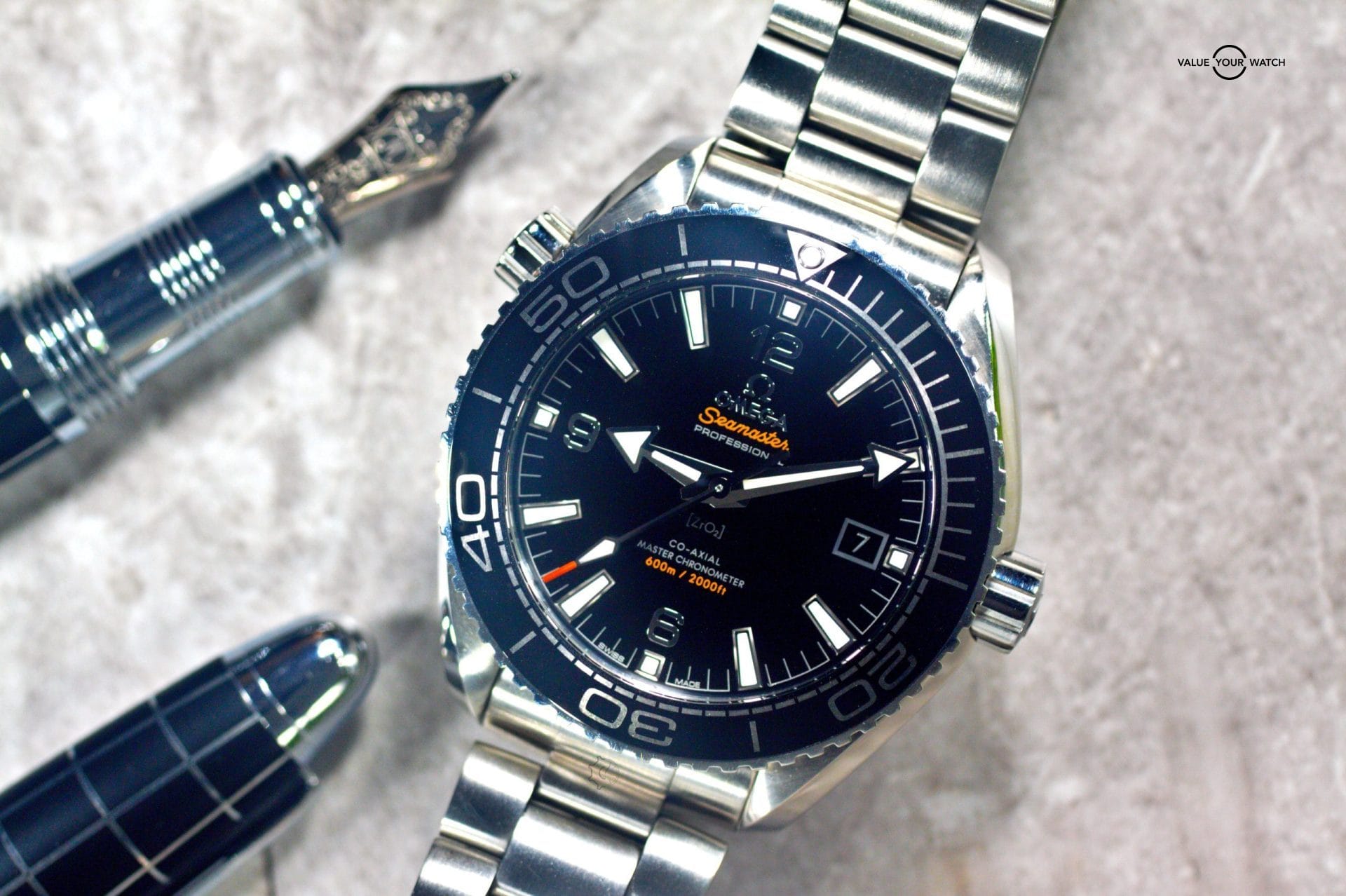 Omega Seamaster Planet Ocean 43.5mm Automatic Stainless Steel Box & Papers - Image 4
