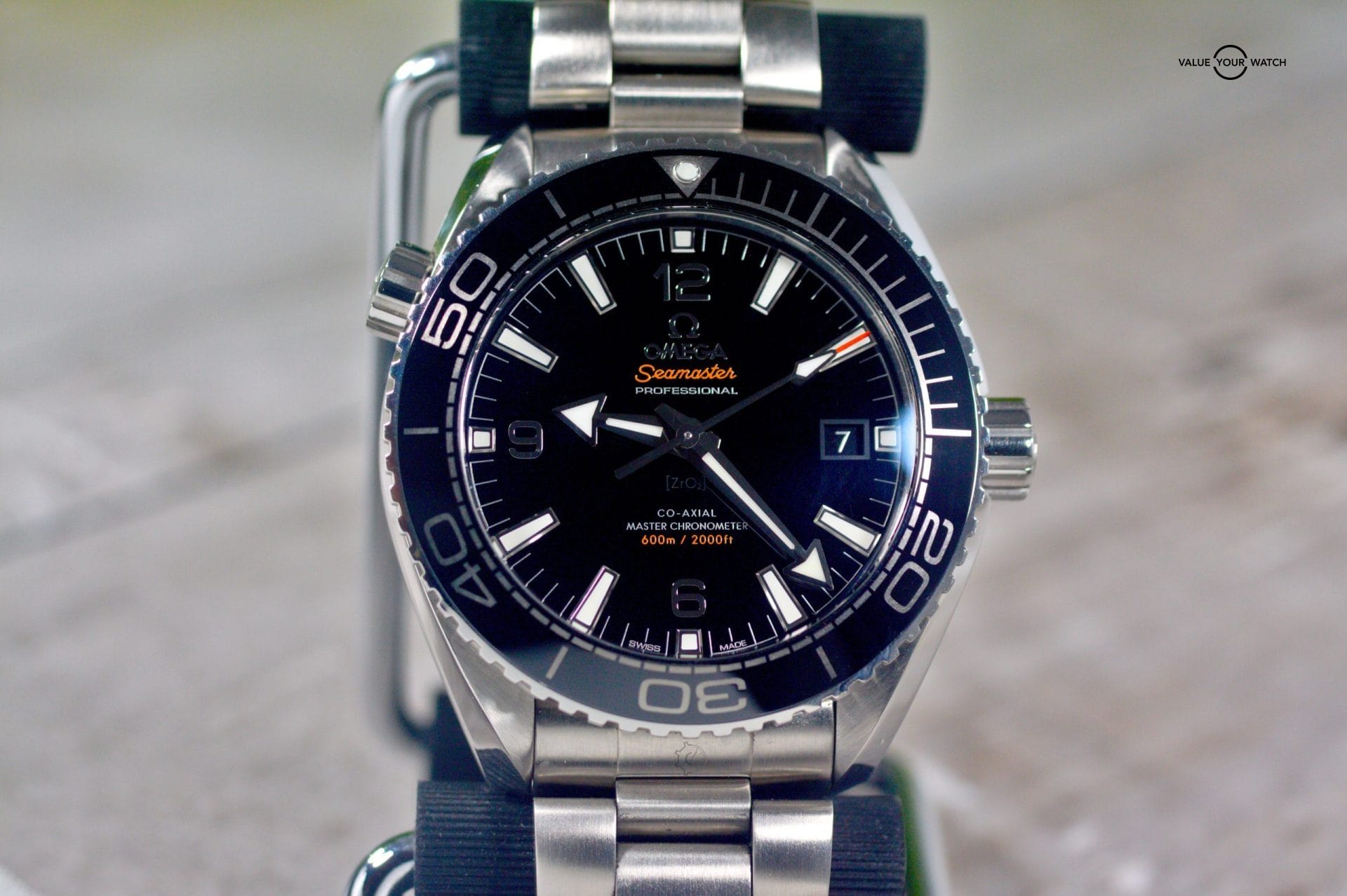 Omega Seamaster Planet Ocean 43.5mm Automatic Stainless Steel Box & Papers