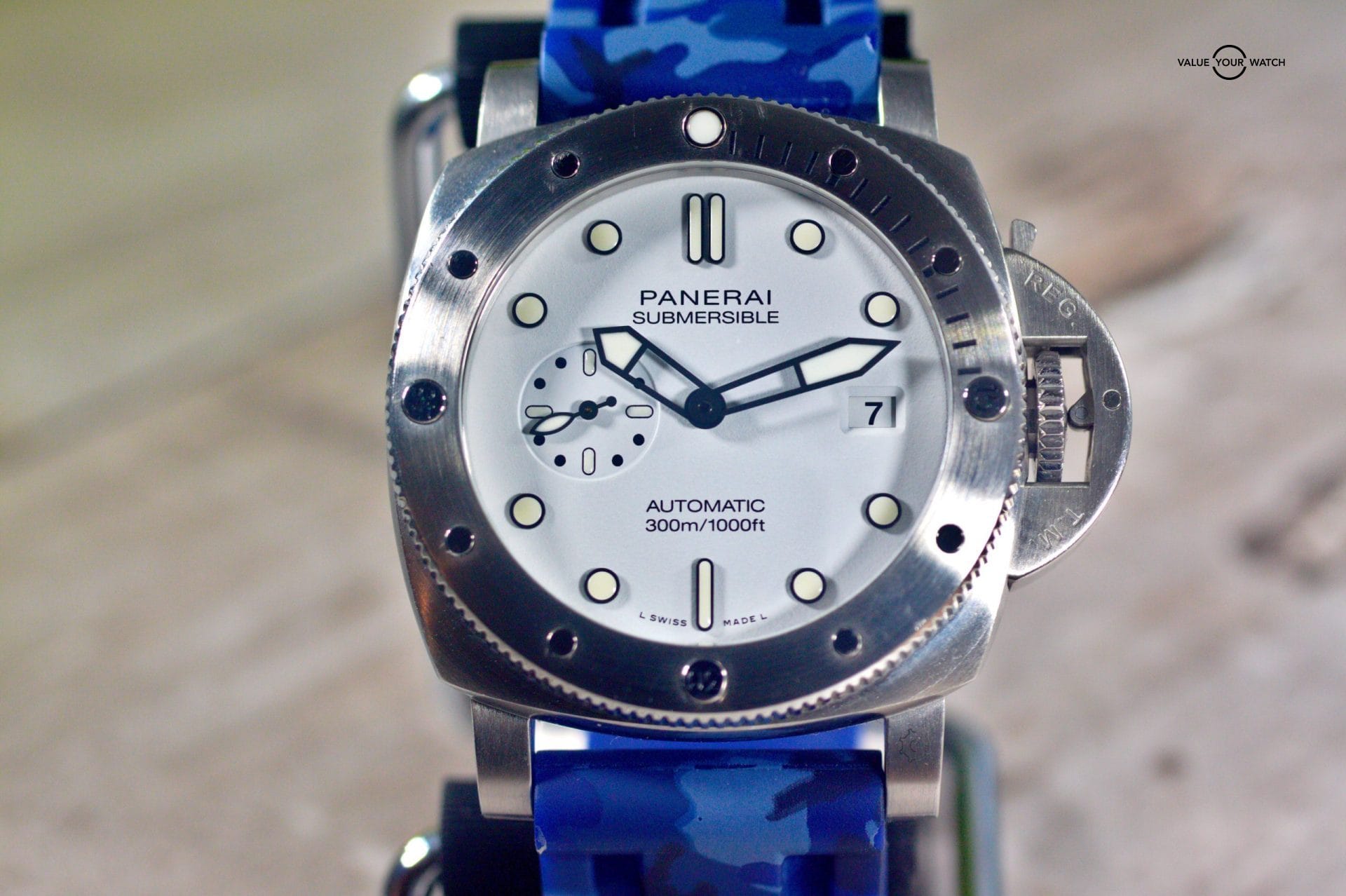 Shop the Panerai Submersible PAM1226 PAM01226 44mm Stainless Steel