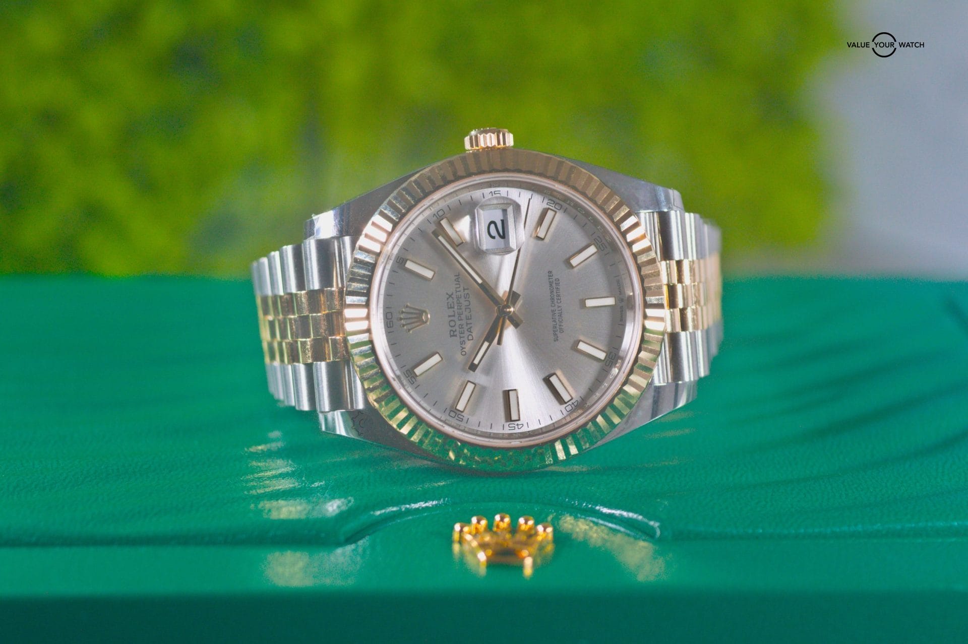 Rolex Datejust 41mm 126333 Silver Dial Steel Yellow Gold Box & Papers - Image 3