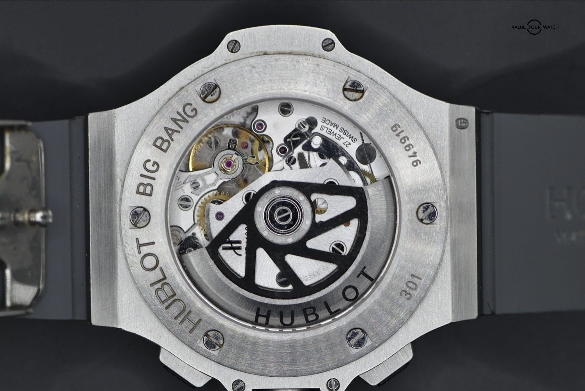 Hublot Big Bang 44mm Steel Ceramic Carbon Fiber Dial 301.SM.1770.RX