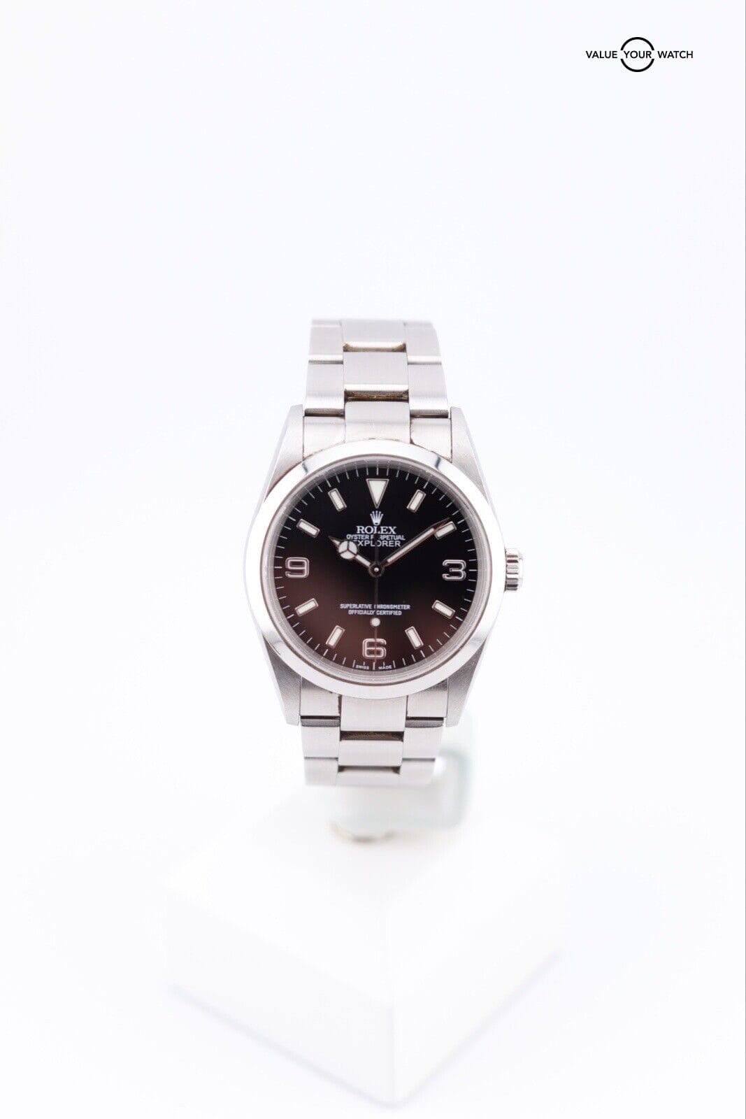 Rolex Explorer 1 114270 Double Boxed + Tags Mens Black Watch - Image 4