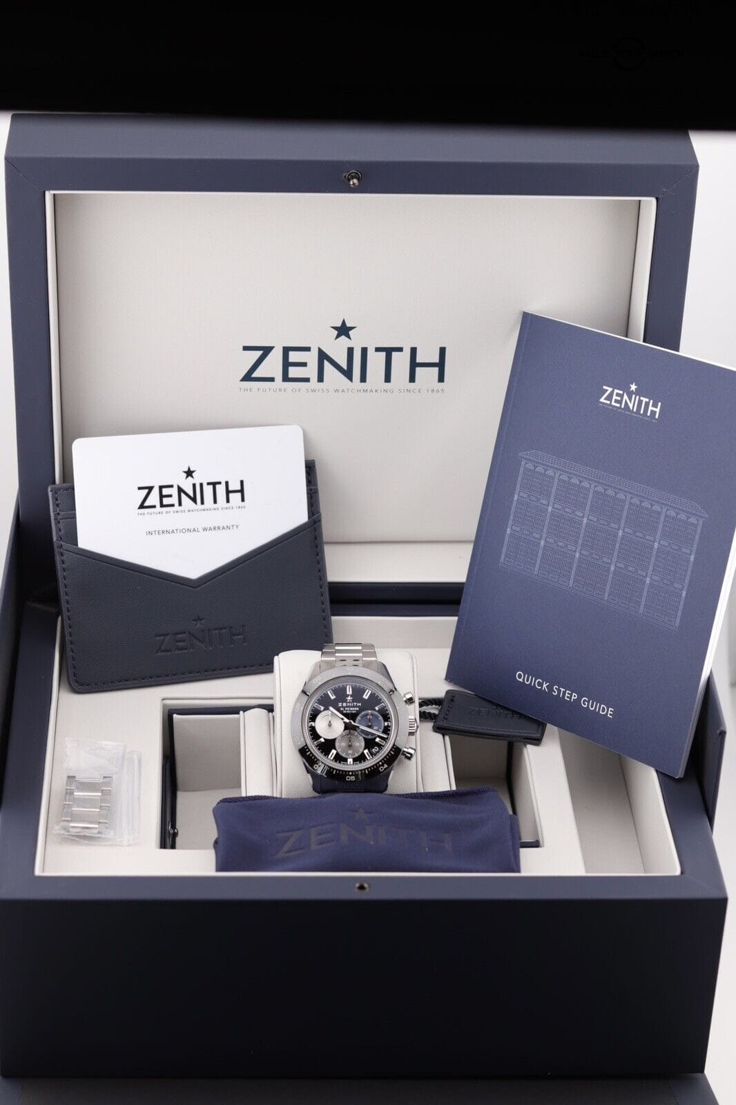 ZENITH CHRONOMASTER SPORT 41MM BLACK DIAL 03.3100/3600 Automatic Men’s Watch - Image 4