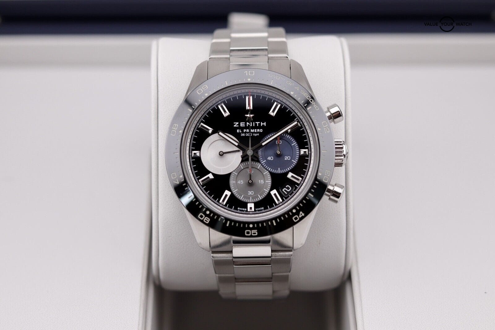 ZENITH CHRONOMASTER SPORT 41MM BLACK DIAL 03.3100/3600 Automatic Men’s Watch - Image 6