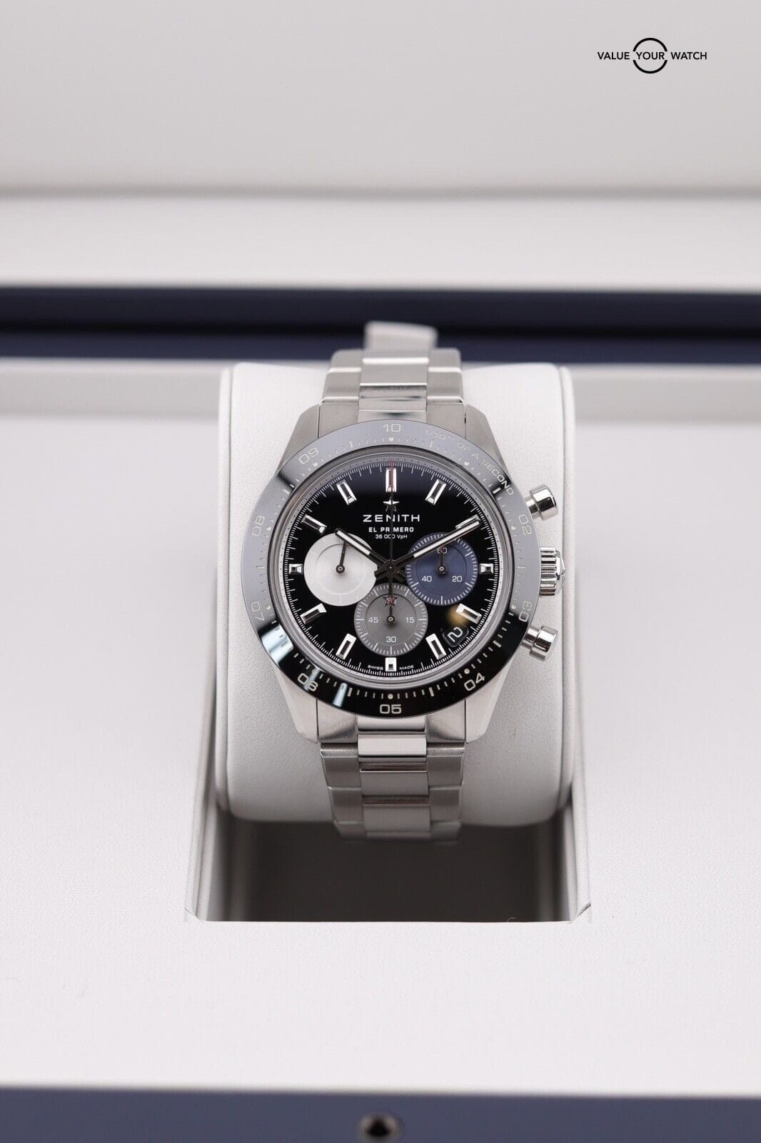 ZENITH CHRONOMASTER SPORT 41MM BLACK DIAL 03.3100/3600 Automatic Men’s Watch - Image 7