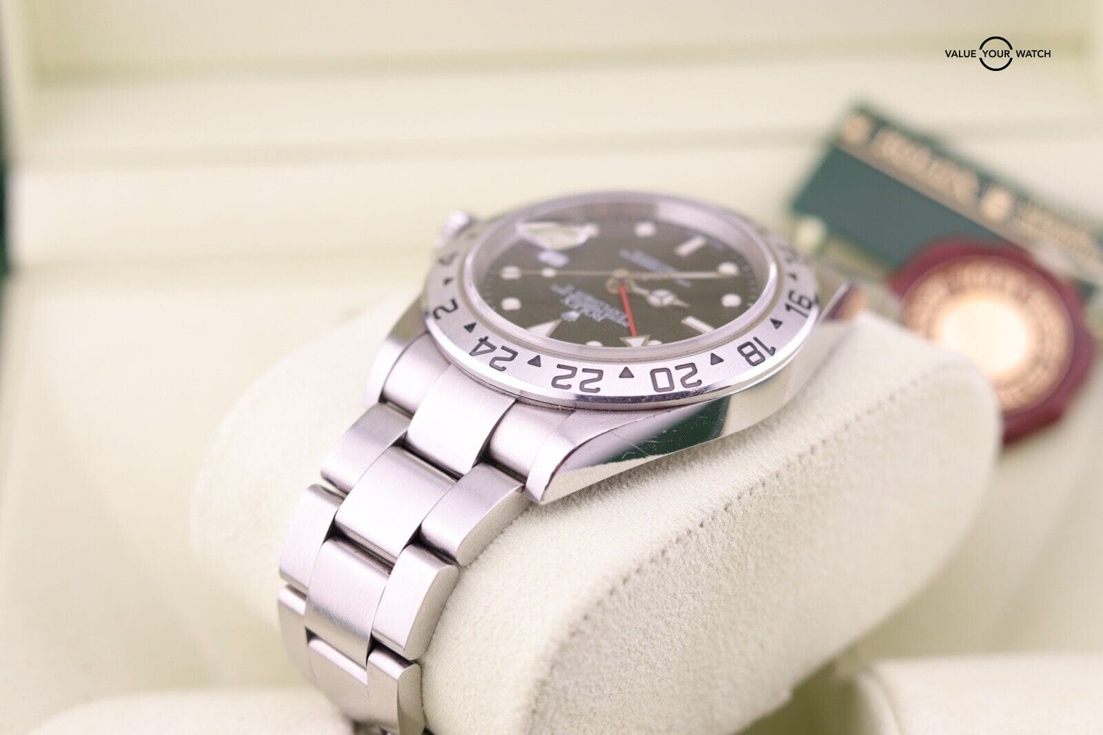 Rolex Explorer II GMT 16570 No Holes Case B&P - Image 3