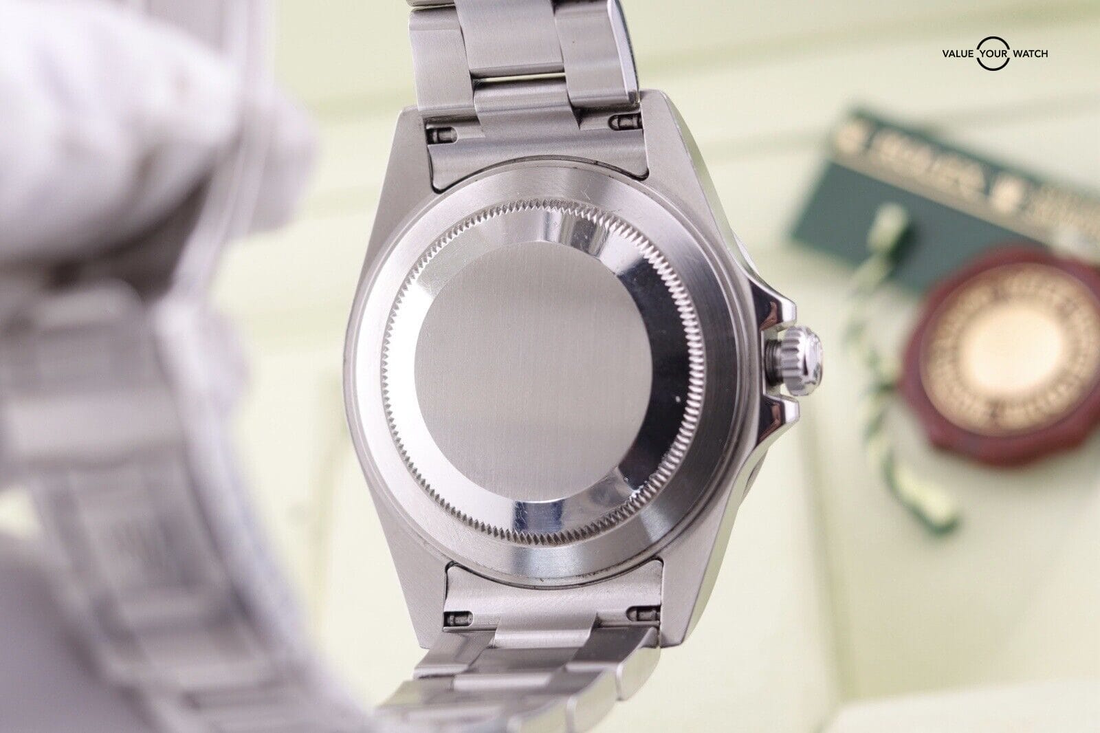 Rolex Explorer II GMT 16570 No Holes Case B&P - Image 12