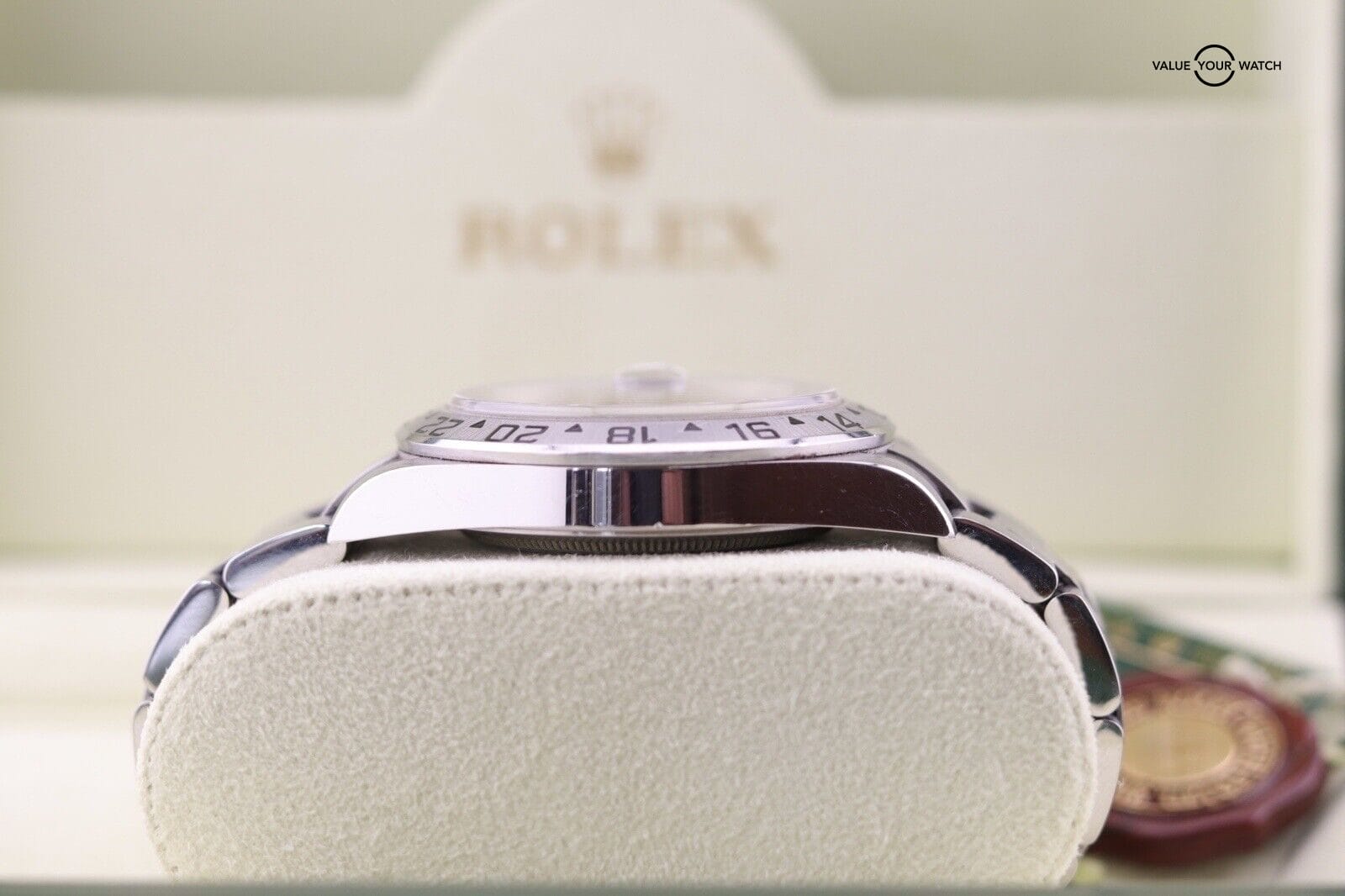 Rolex Explorer II GMT 16570 No Holes Case B&P - Image 13