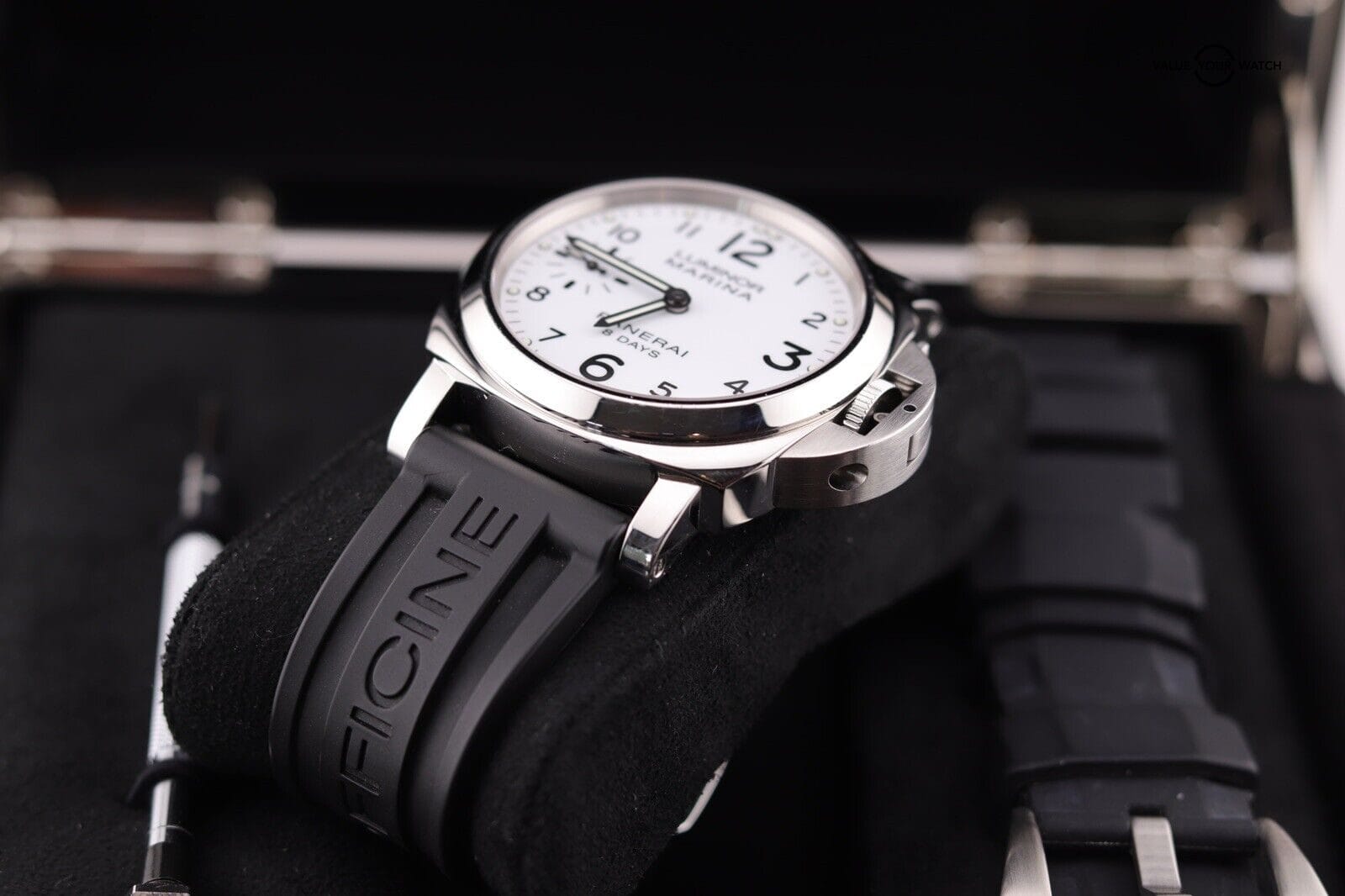 Panerai Luminor Marina 44 8 Days White PAM00563 B&P - Image 6