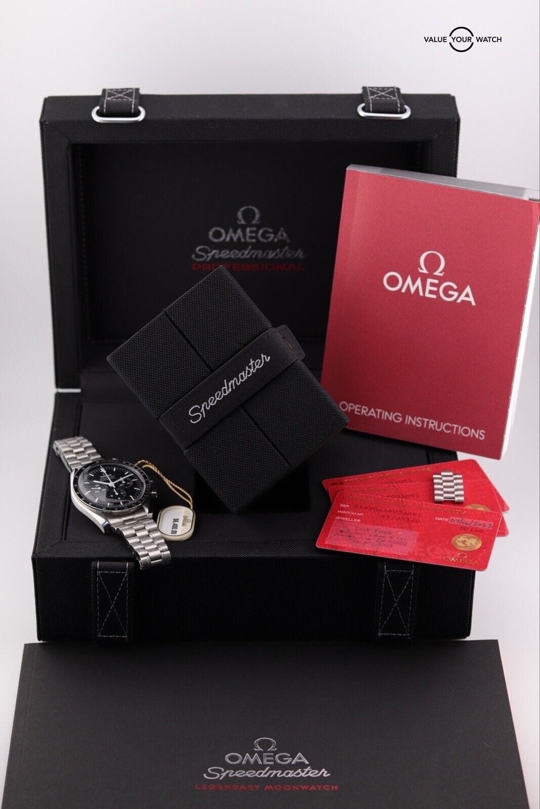 OMEGA Speedmaster Moonwatch Men's Black Watch - 310.30.42.50.01.001 - Image 7